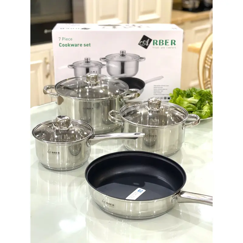 Bộ nồi inox 3 đáy AN-04C — ảnh 5